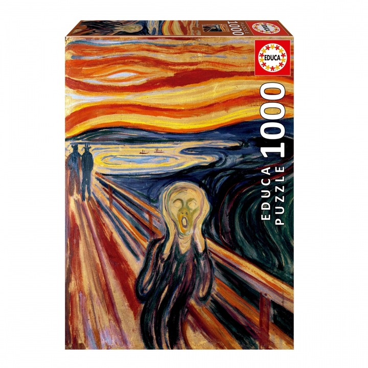 Puzzle, Educa, The Scream, 1000 de piese
