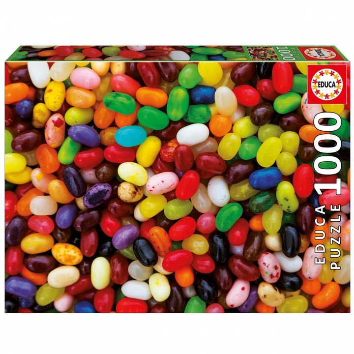 Puzzle, Educa, Bomboane Jelly, 1000 piese