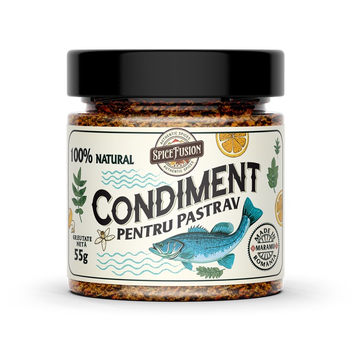 Condiment pentru Pastrav 55gr, fara conservanti si aditivi