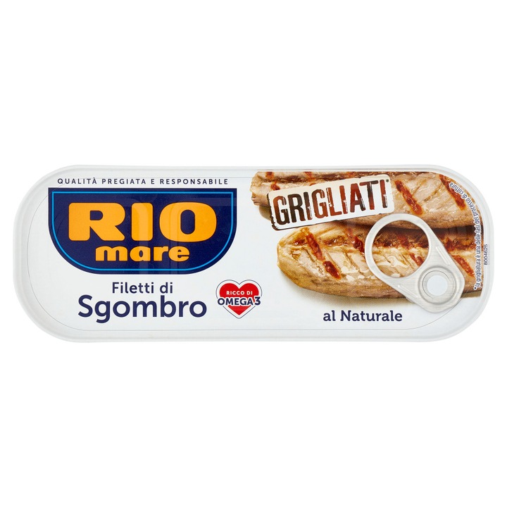 Rio Mare Filetti di Sgombro Grigliati al Naturale 120гр