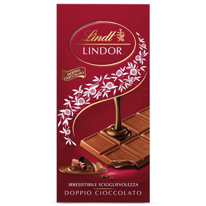 Lindt Lindor Doppio Cioccolato 100g ciocolata