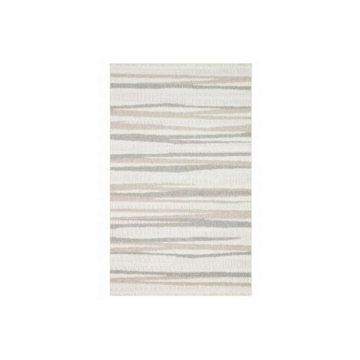 Bakero Covor Motto 02 white/beige (80x150 cm)