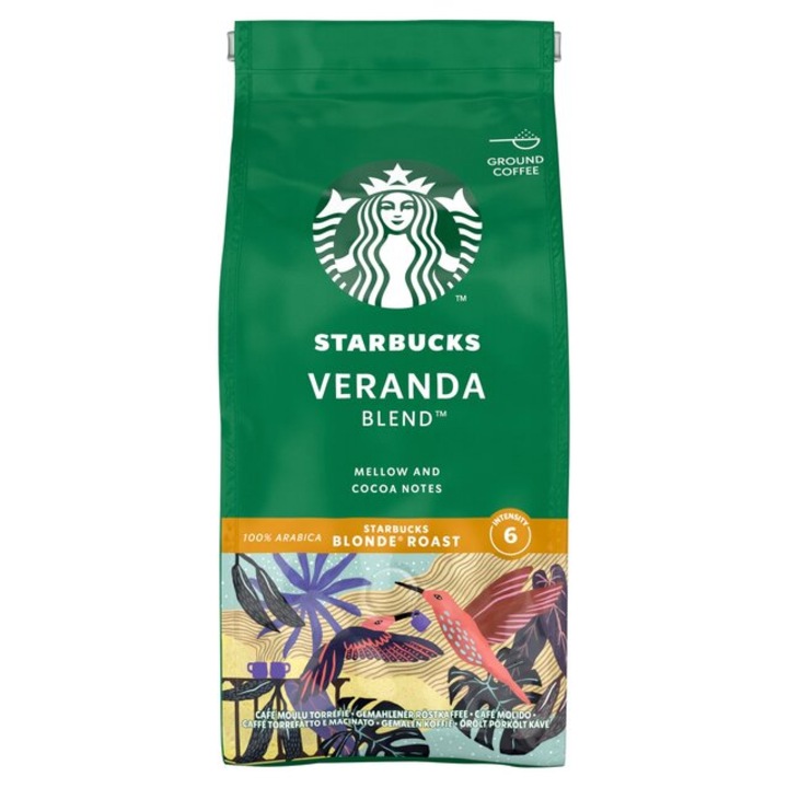 Комплект кафе STARBUCKS Veranda Blend, Печено мляно, 2 пакета x 200g