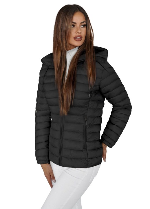 Női dzseki OZONEE JS/16M9101, Fekete