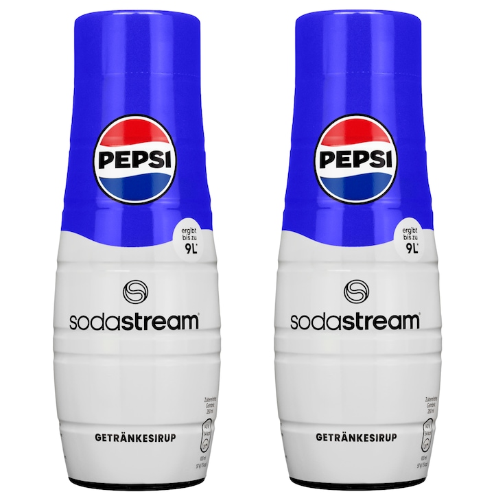 Szirup SodaStream Pepsi, 440ml, 2 db