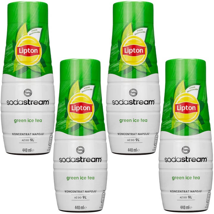 Szirup SodaStream Lipton Ice Tea Green Tea, 440ml, 4 db