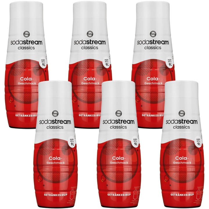 Szirup SodaStream Cola, 440ml, 6 db