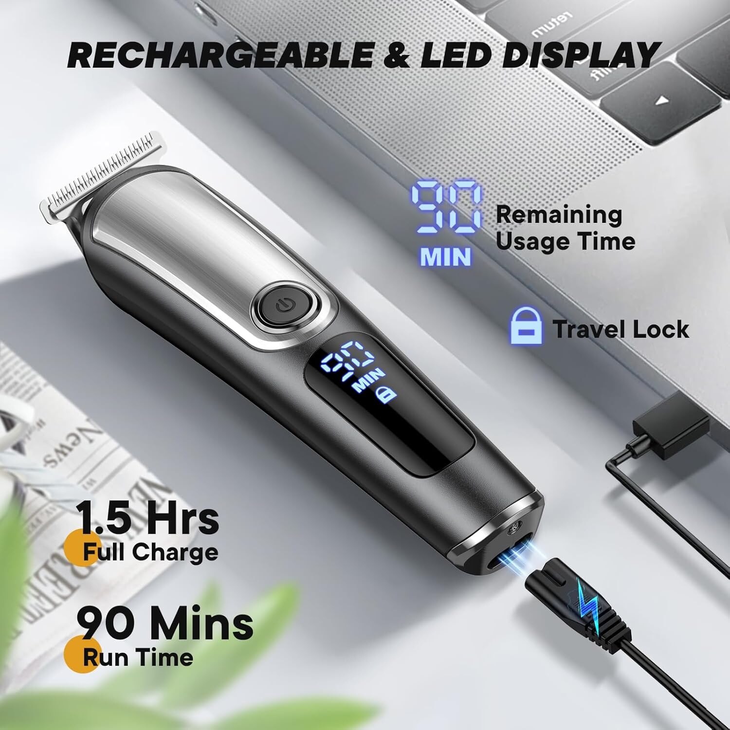 Aparat de Tuns Multifunctional 6-in-1, Buyya®, 5 Capete ...