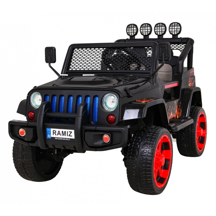 Elektromos jármű Ramiz New Raptor Drifter 4x4, LED, 123x67x78cm, 30kg