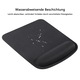 Mousepad Zeaicos, verde, 23x21x2cm, cu suport pentru incheietura mainii