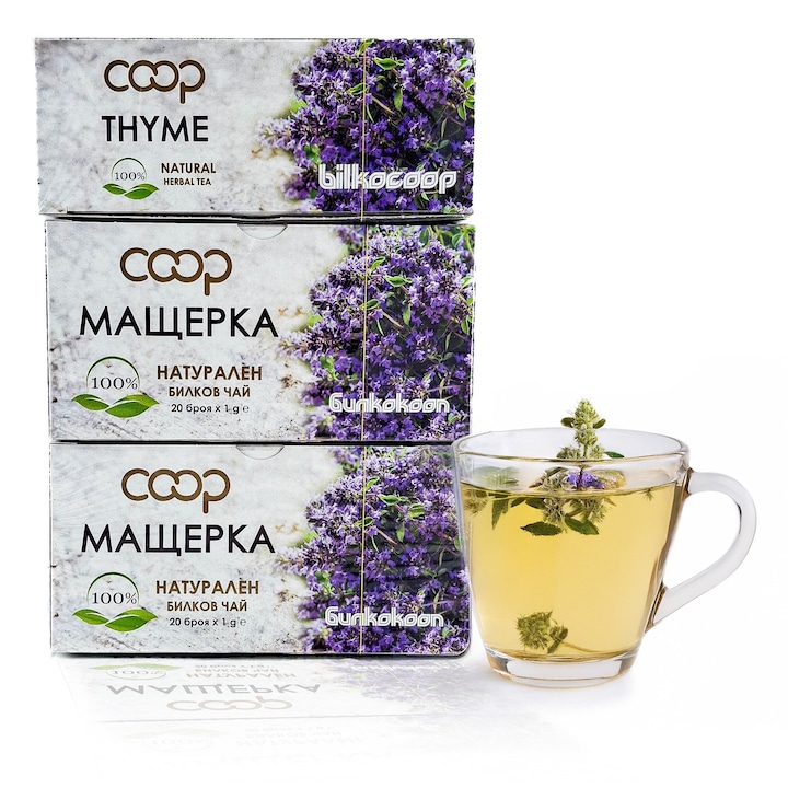 Coop Kakukkfű Tea, 3 db csomagban, 20 g