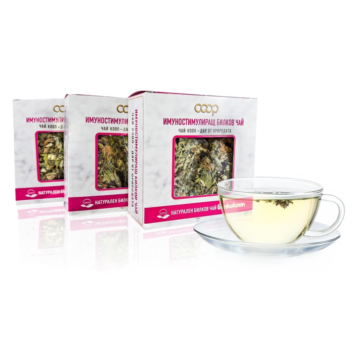 Coop Immunstimuláló Tea, 3 db csomagban, 150 g