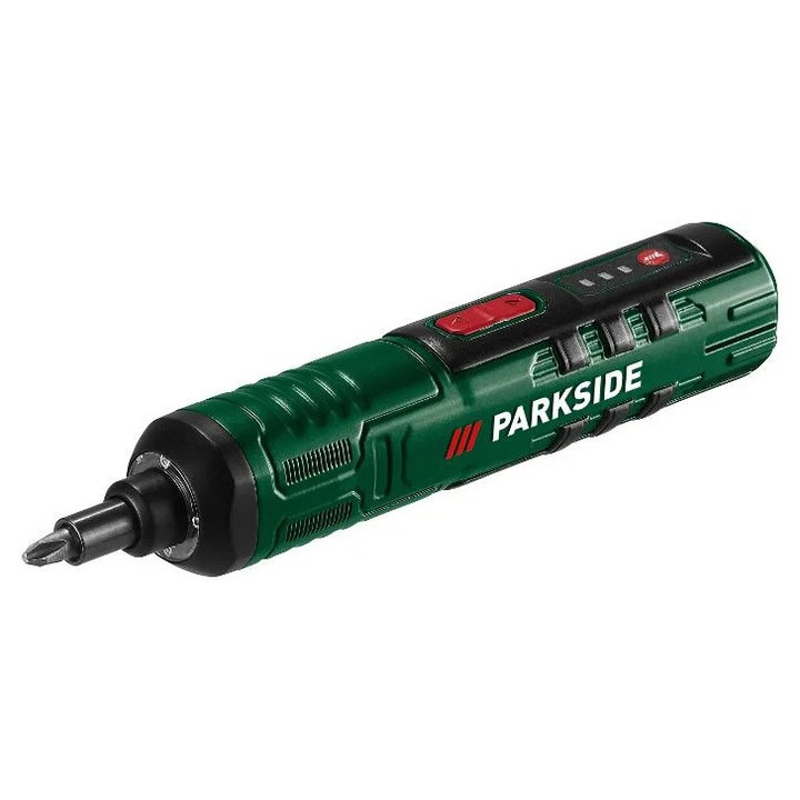 Parkside 4 V акумулаторен винтоверт »PARS 4 A1«, с USB-C кабел за зареждане