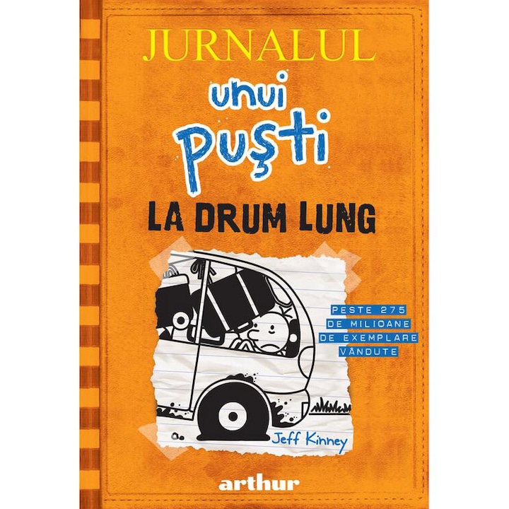 Jurnalul unui pusti 9. La drum lung, Jeff Kinney