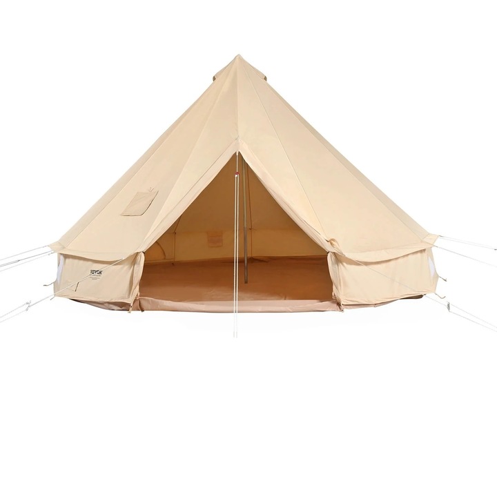 Kültéri téli horgász sátor pamut szigeteléssel, szélálló és jégálló, téli horgász pamut sátor, narancssárga