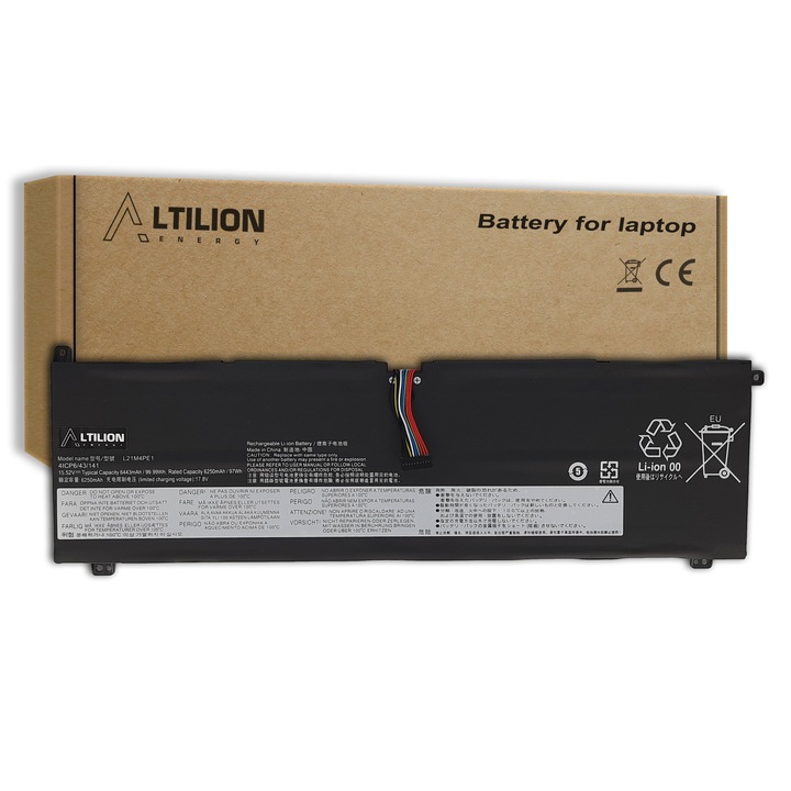 L21M4PE1 L21C4PE1 akkumulátor a Lenovo Legion S7 15ACH6 / 16ARHA7 / 16IAH7 készülékhez