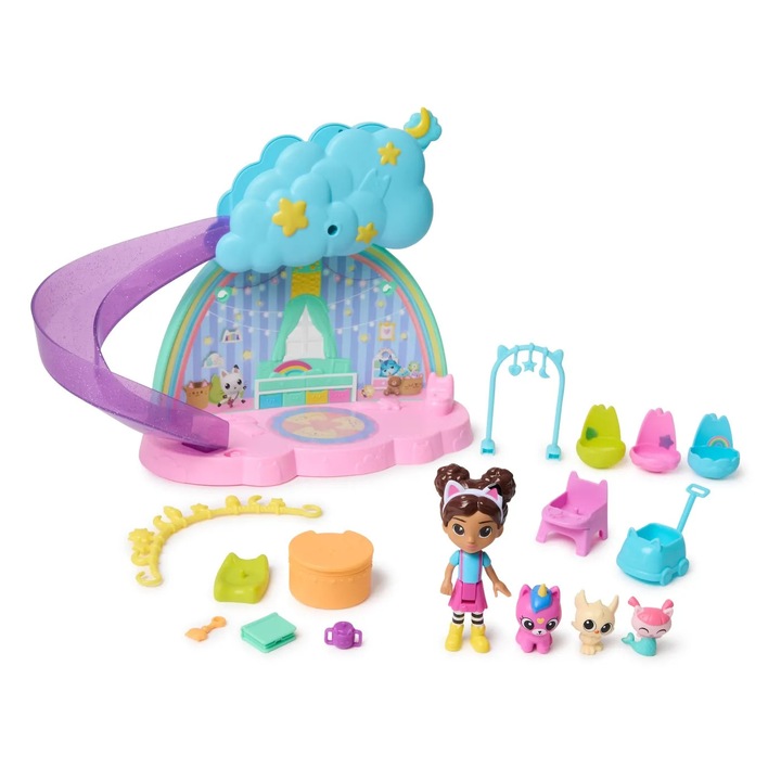 Gabbys dollhouse set camera de joaca kitty care ear purrfect - eMAG.ro