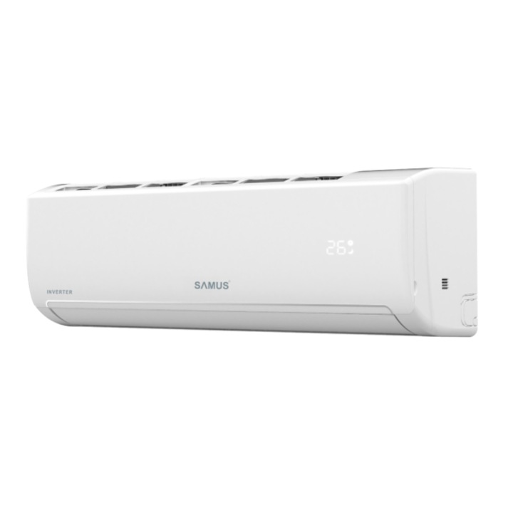Aparat de aer conditionat Samus ACS-18K01 WIFI, 18000 BTU, R.32, WIFI, clasa energetica racire A++ - Incalzire A+++, Inverter, Display, Alb