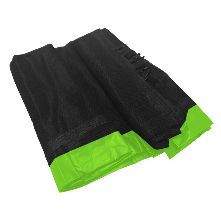 Предпазна мрежа за батут, Ramiz, 6 стълба, зелена, 305x305 см