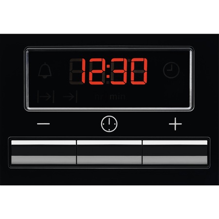 Aragaz mixt AEG CIB56400BX, Plita inductie, Cuptor electric, Plus Steam, Grill, Ghidaje telescopice, Clasa A, 50 cm, Inox antiamprenta