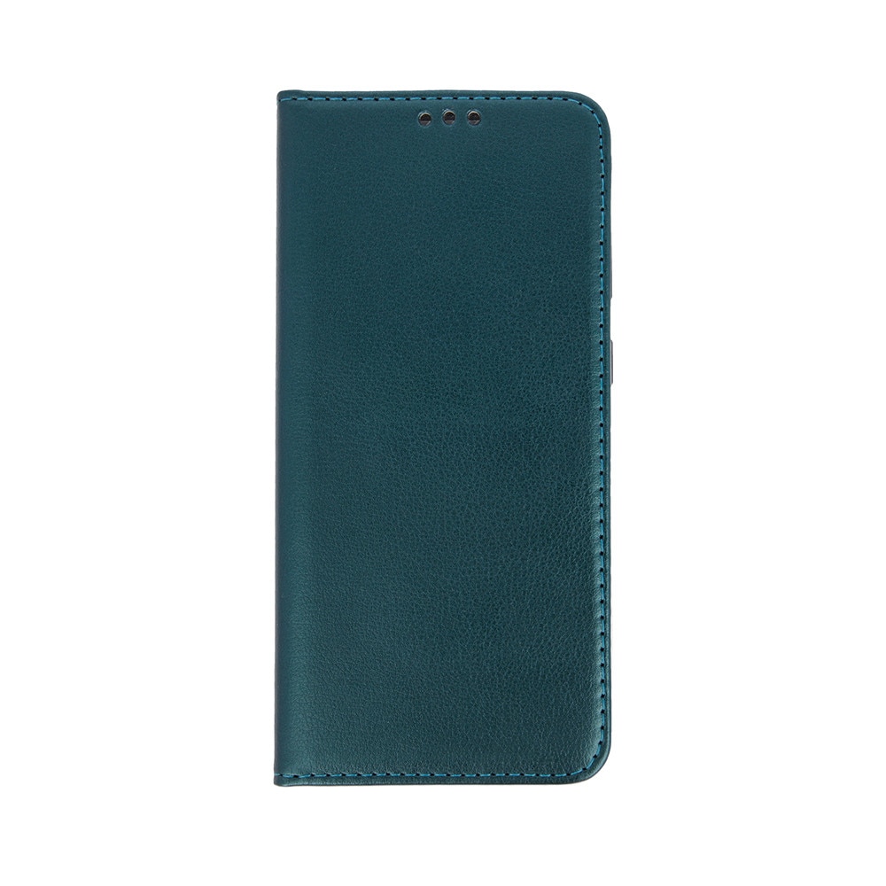 Husa carte flip stand, G-Tech, compatibila cu Motorola G57 Power, Buzunar interior pentru card, Protectie completa si practica, Verde Inchis