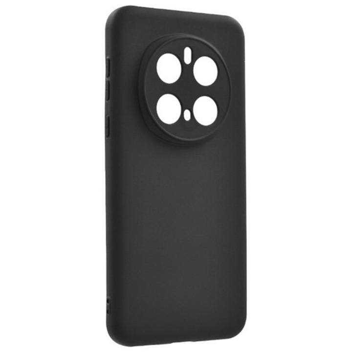 Gigapack szilikon mobiltelefon tok, matt, fekete, kompatibilis: Honor Magic7 Pro