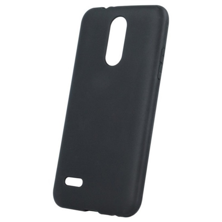 Gigapack szilikon mobiltelefon tok, matt, fekete, kompatibilis: Realme 14T / 14