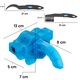 Kit pentru Curatarea si Lubrifiere Lantului si Pinionului Bicicletei RETOO HandyTools, pentru Bicicleta, Degresant 350ml, Ulei Lubrifiant 2x100ml, 6 Piese Perii Speciale, Intretinere Transmisie, Ungere Precisa, Accesorii Intretinere Bicicleta