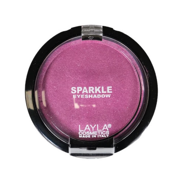 Csillogó Szemhéjfesték, Layla Cosmetics, Sparkle Eyeshadow 15, 10 G
