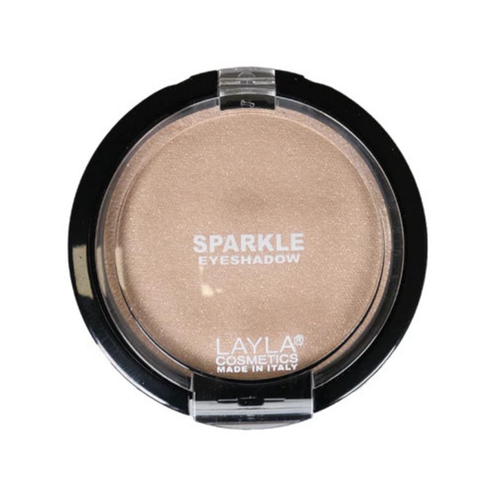 Csillogó szemhéjfesték, Layla Cosmetics, Csillogó szemhéjfesték 10, 10 g