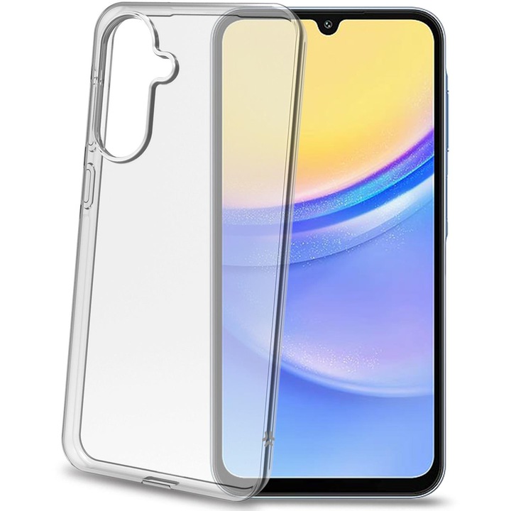 Husa de protectie Celly Silicon Transparenta pentru Samsung Galaxy A56