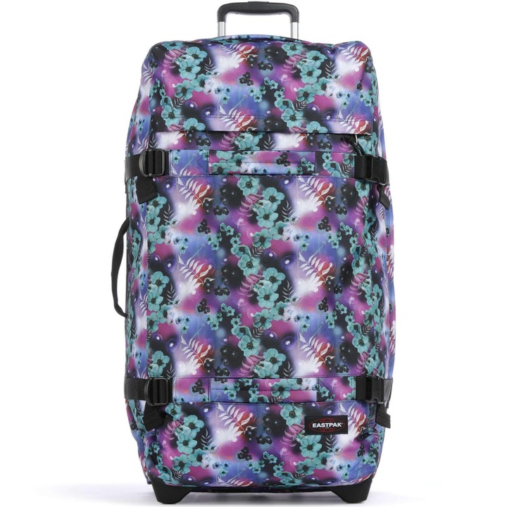 Eastpak Transit`R, L, Dreamflower, többszínű gurulós bőrönd