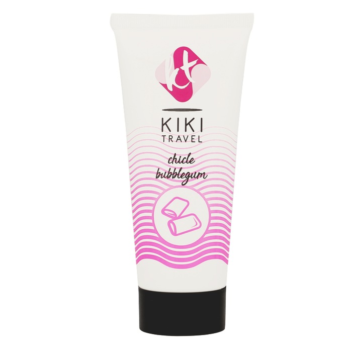 Kiki Travel síkosító, rágógumi ízű, vegán és gluténmentes, 50 ml