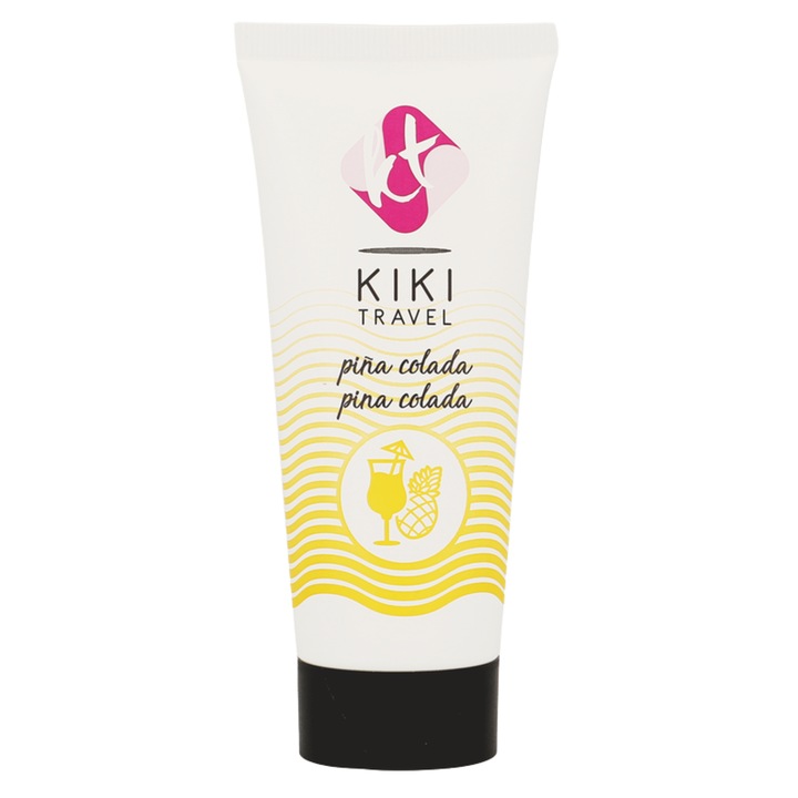 Kiki Travel Pina Colada síkosító, ananász és kókusz ízű, vegán és gluténmentes, 50 ml