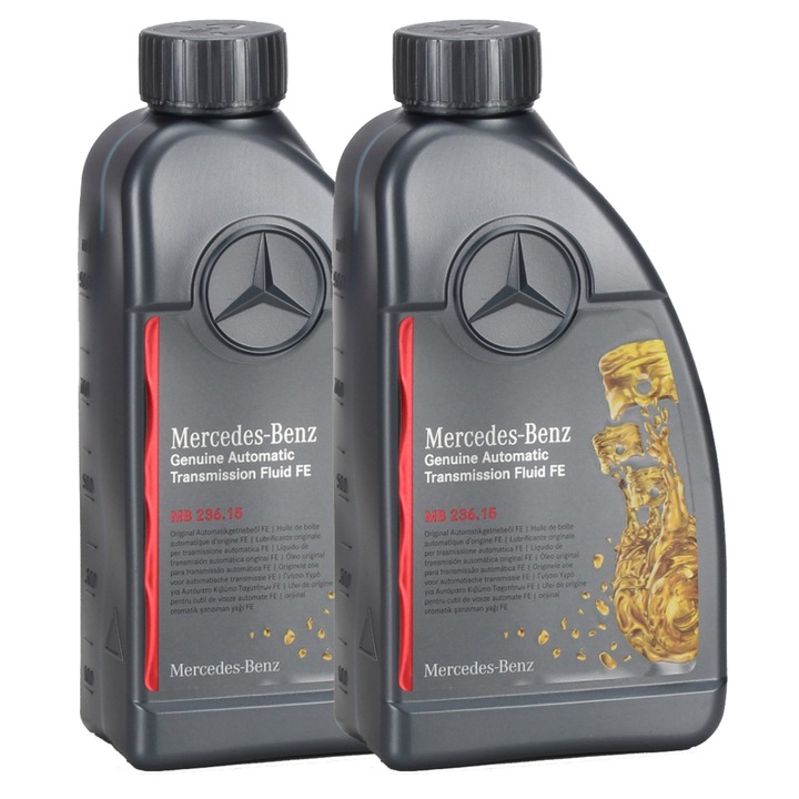 Kiszerelés Mercedes automata váltó olaj, 2 liter, Fluid FE MB 236.15