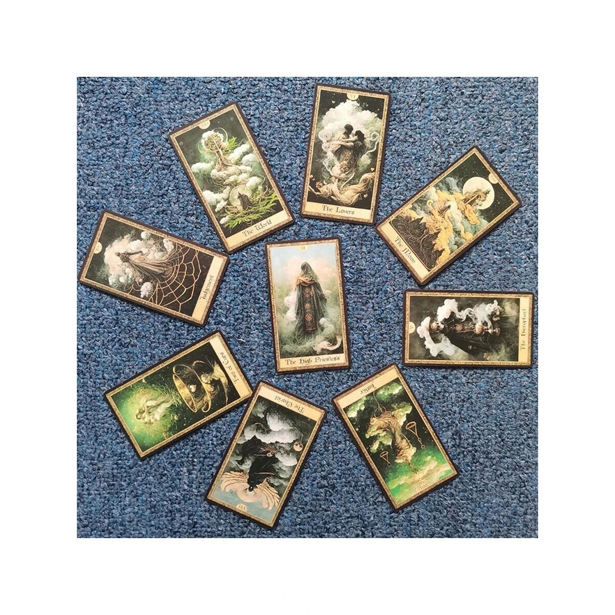 Pachet carti midi, Erethereal: Shadow Work Tarot, 2024, 10.2 x 6