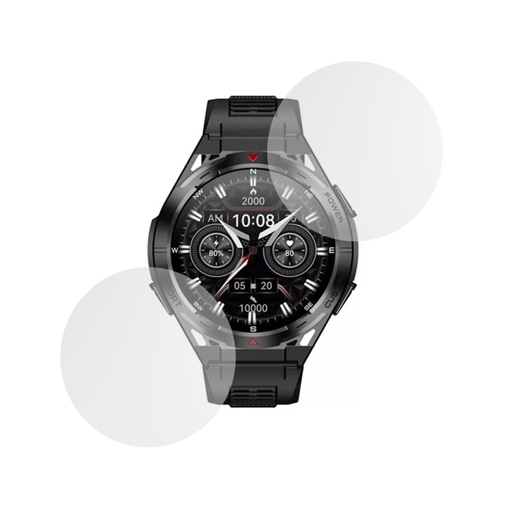 Set 2 x Folie compatibila cu Cubot GT1, Mata InvisiFlex, Anti-Reflexii, Anti-Stralucire, Protectie ideala, Atingere fina, Proprietati regenerabile, Acoperire oleofoba, Tehnologie ULTRA HD