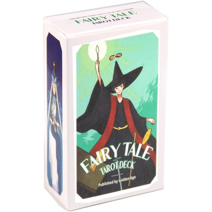 Pachet carti midi, Fairy Tale Tarot, Prime Muse, Kyoung-A Ko, 2025, 10.5 x 6.3 cm