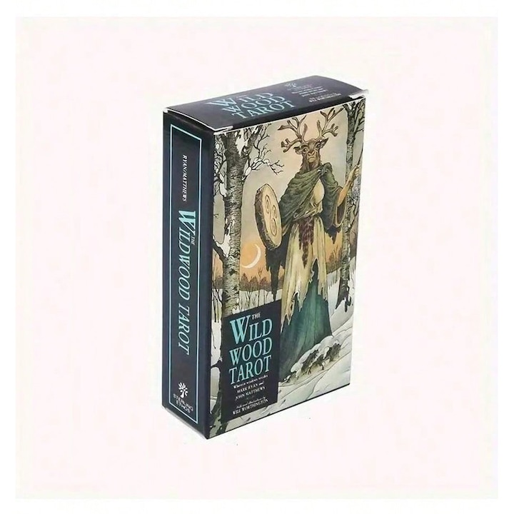 Pachet carti midi, Wildwood Tarot, Orange Hippo, Mark Ryan, John Matthews & Will Worthington, 2024, 10.5 x 6.2 cm