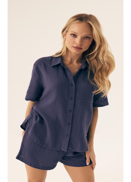 Costum dama Ryokan Esotiq Albastru, Albastru