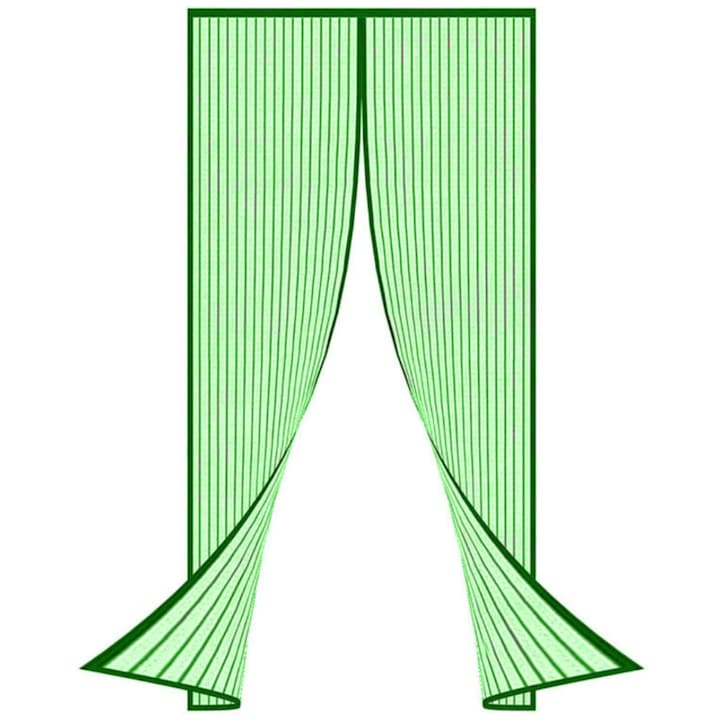 Perdea tip plasa SDEPOT®, cu inchidere magnetica, speciala pentru tantari, muste si alte insecte, model simplu, creat sa fie potrivit pentru orice spatiu, verde