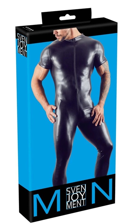 Salopeta lunga, Svenjoyment, neagra, poliester si elastan, cu fermoare, 3XL INTL