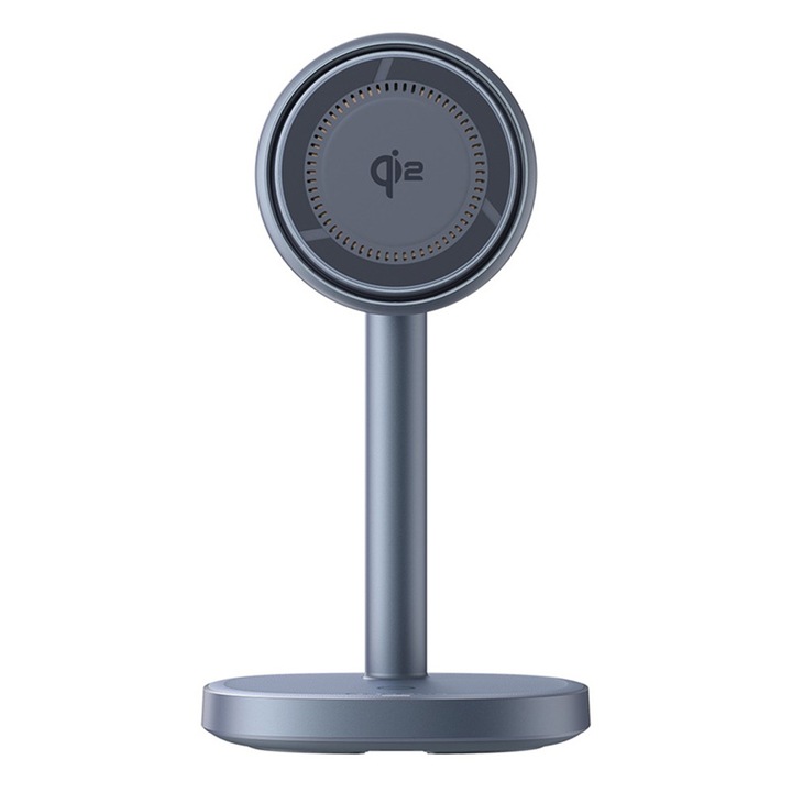 Statie incarcare Magnetic Wireless Charger Orbit 2 Pro (P10273500813 00) Cooling Fast Charger for Phone, Earbuds, 20W Space Grey Gri