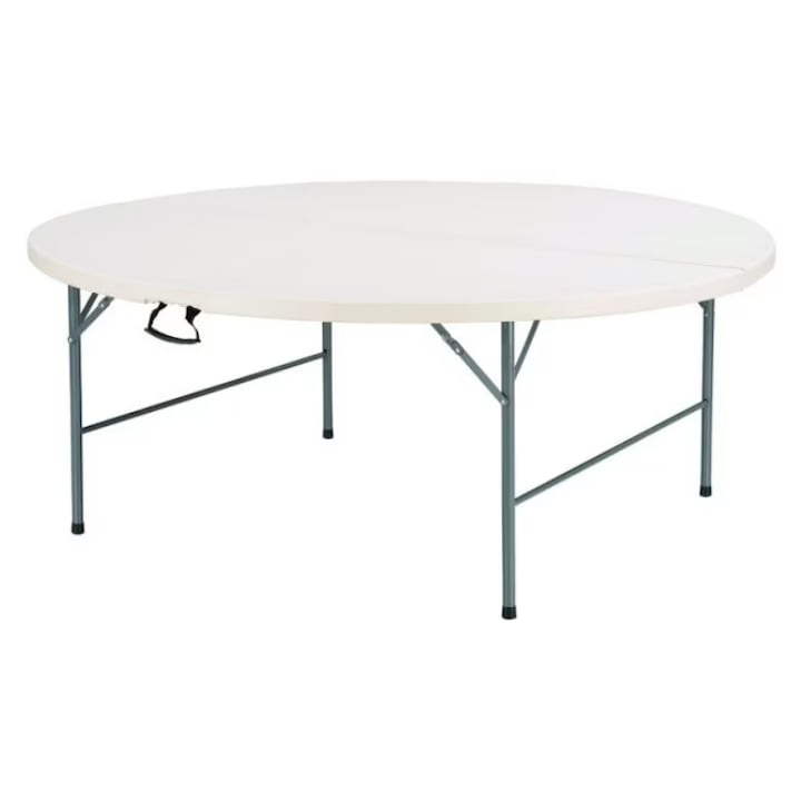 Кръгла сгъваема маса с диаметър 150 см (6-8 души)