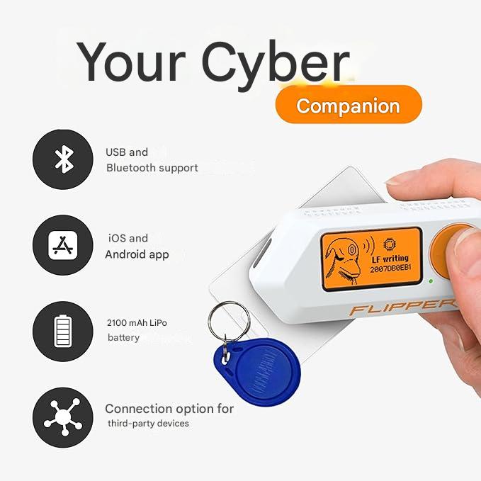 Dispozitiv multifunctional portabil Flipper Zero cu card de