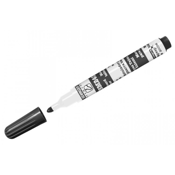 Маркер за бяла дъска Stanger BM240 черен