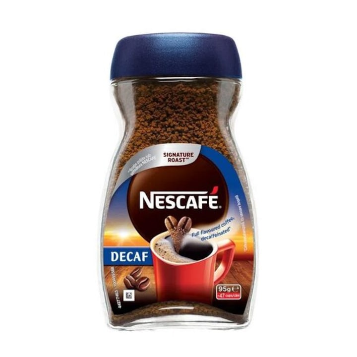 Cafea solubila decofeinizata Nescafe Brasero, 95 g