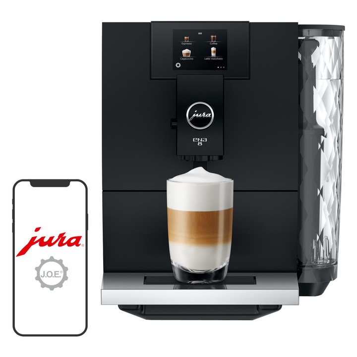 JURA ENA 8 Touch All Black PRSK Автоматична кафе машина