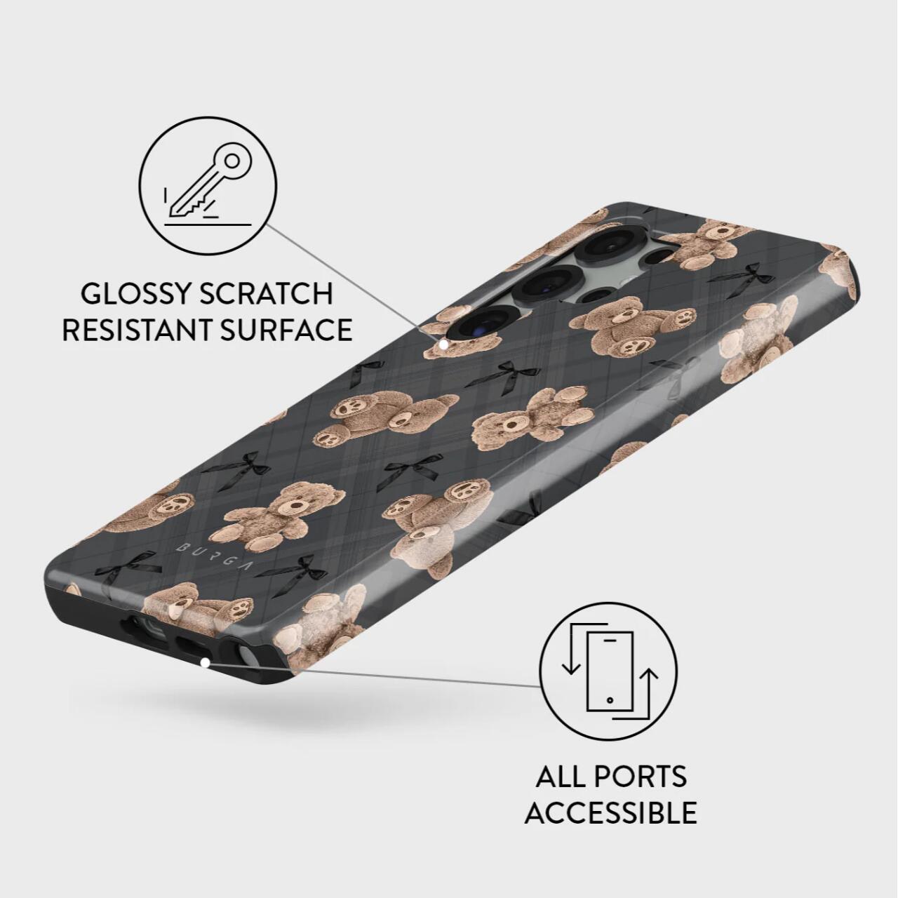 Husa Burga Dual Layer BFF compatibila cu Samsung Galaxy S25 Ultra