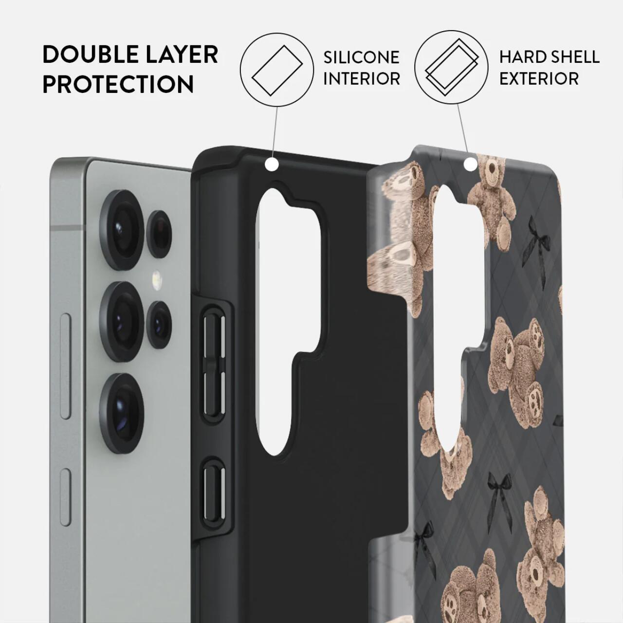 Husa Burga Dual Layer BFF compatibila cu Samsung Galaxy S25 Ultra